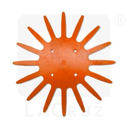 INTAPO37A - Spare part for horticultural finger weeder - Ø 37 cm - orange type, markets:  []string{"A", "B", "AU"}