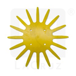 INTAPO37G - Spare part for horticultural finger weeder - Ø 37 cm - yellow type, markets:  []string{"A", "B", "AU"}