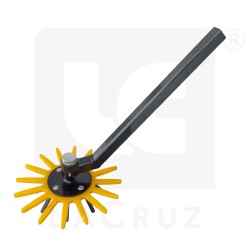 INTASA37G - Ø 37 cm horticultural finger weeder - yellow, markets:  []string{"A", "B", "AU"}