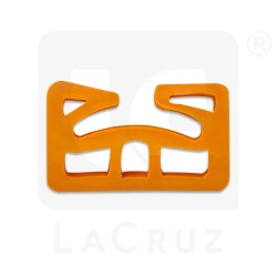 SGRCIANA - Reusable clip for vineyards 17 mm orange